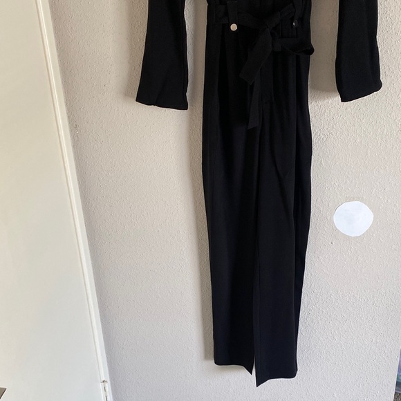 Maje Black Long Sleeve Jumper with Zipper - Picture 4 of 11